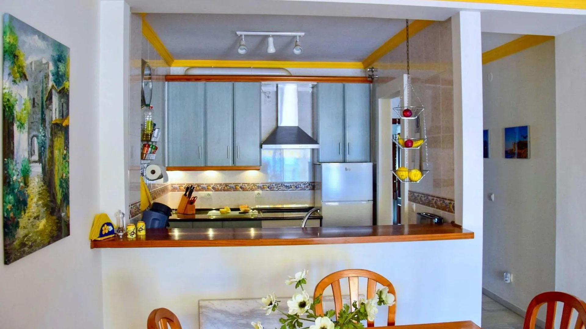 Komfortable Ferienwohnung Erste Strandreihe Playa Burriana Nerja