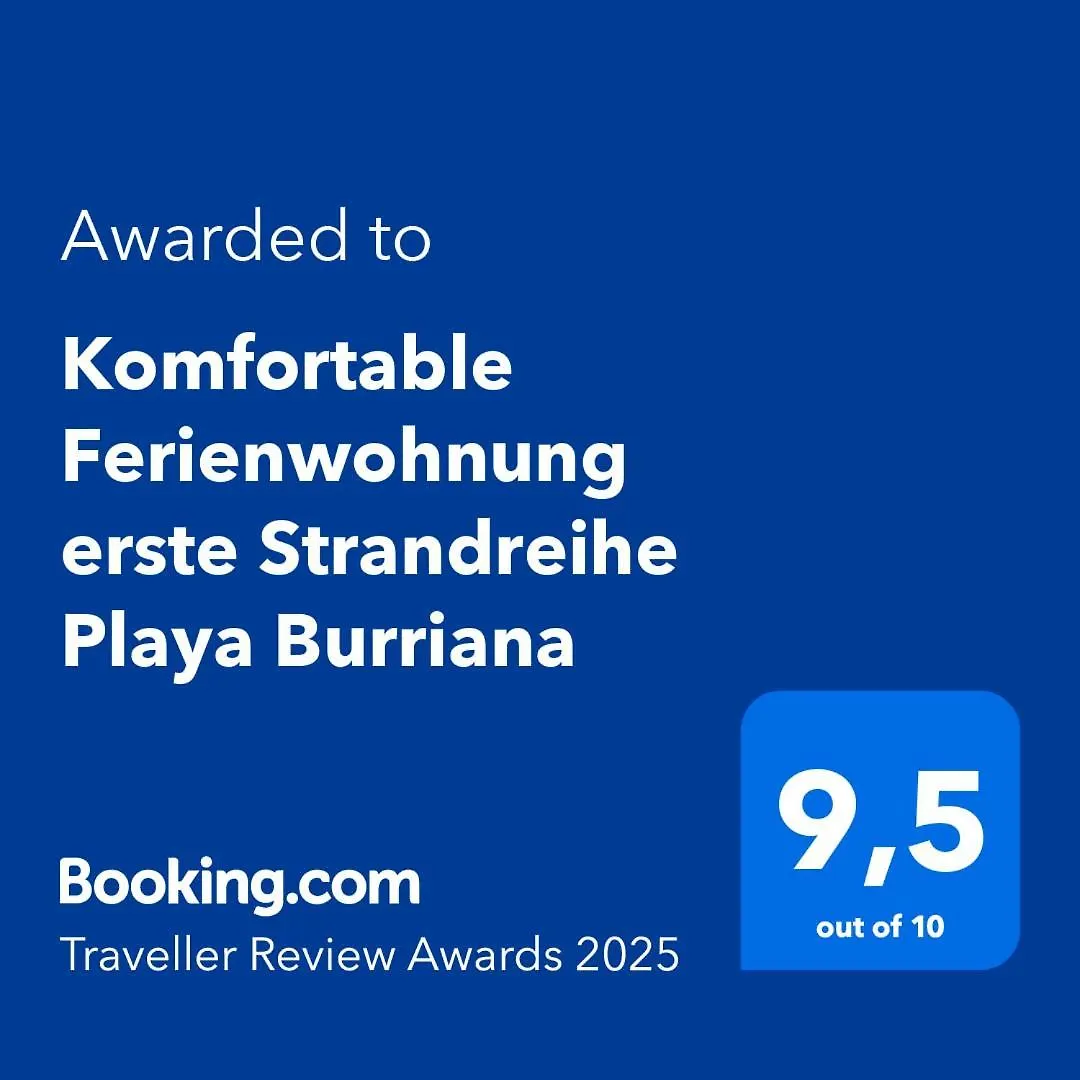 Apartment Komfortable Ferienwohnung Erste Strandreihe Playa Burriana Nerja Spain